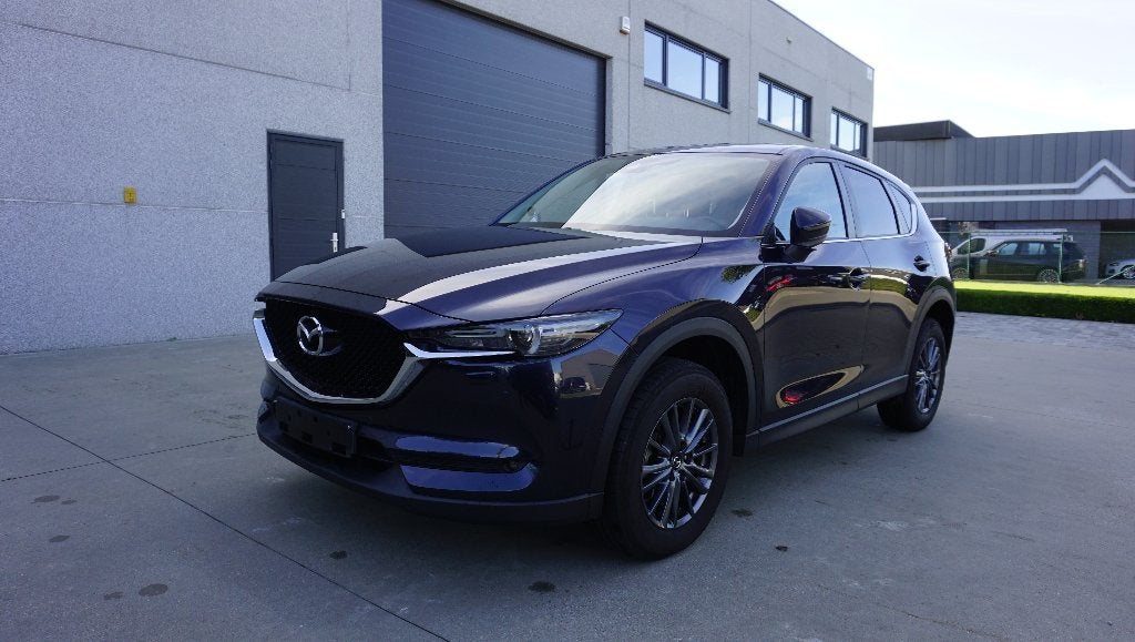 Mazda CX5 SKYCRUISE  82662Km-Leder-Bose-Geheugen-Prachtig, Auto's, 4 cilinders, Blauw, Bedrijf, 5 zetels