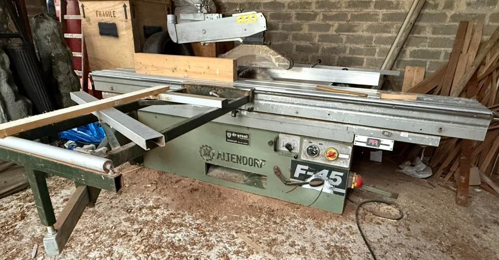 Altendorf F45, Enlèvement