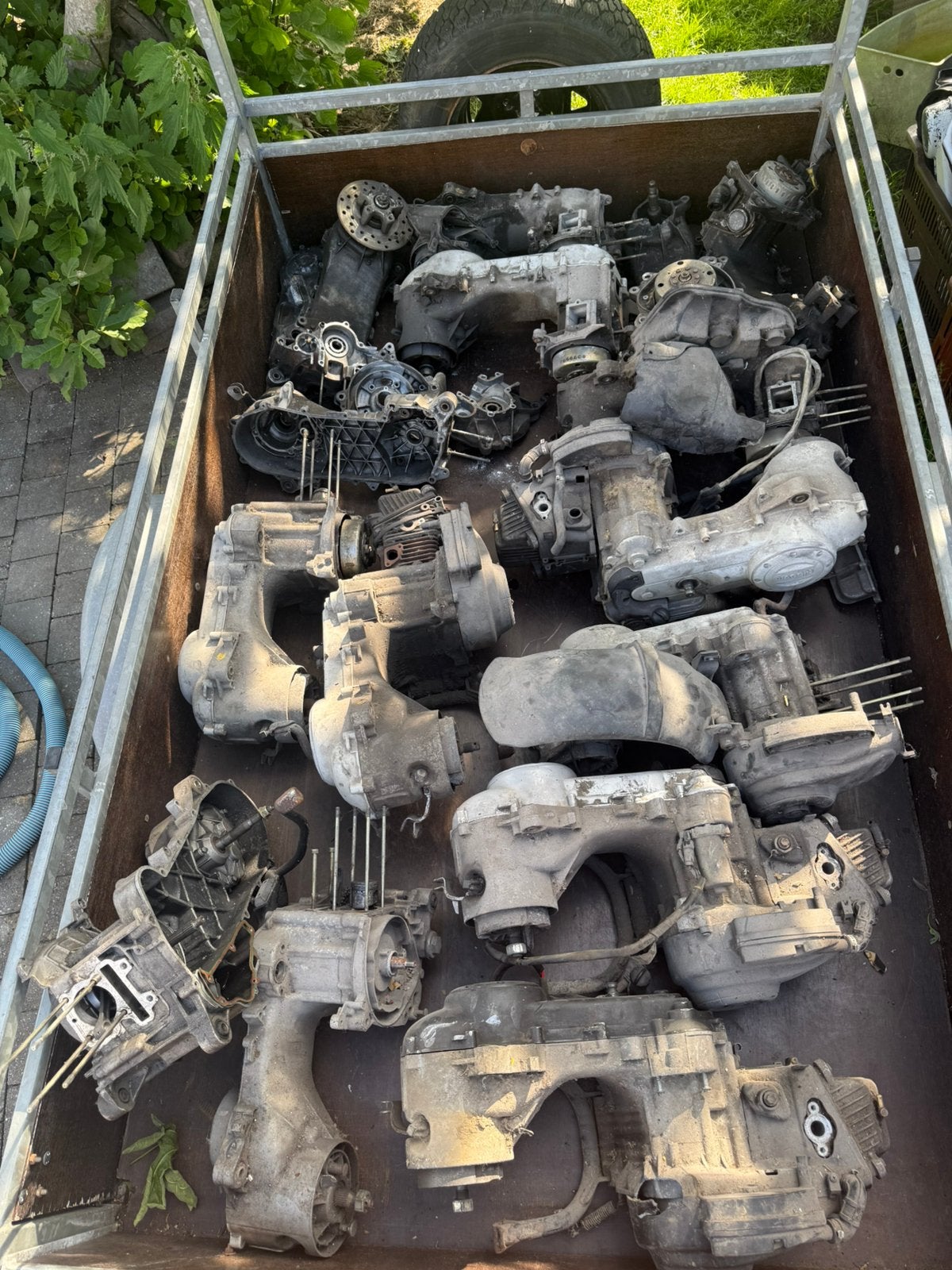 Pièces de moteur Piaggio Gilera Vespa, Enlèvement, Utilisé, Piaggio