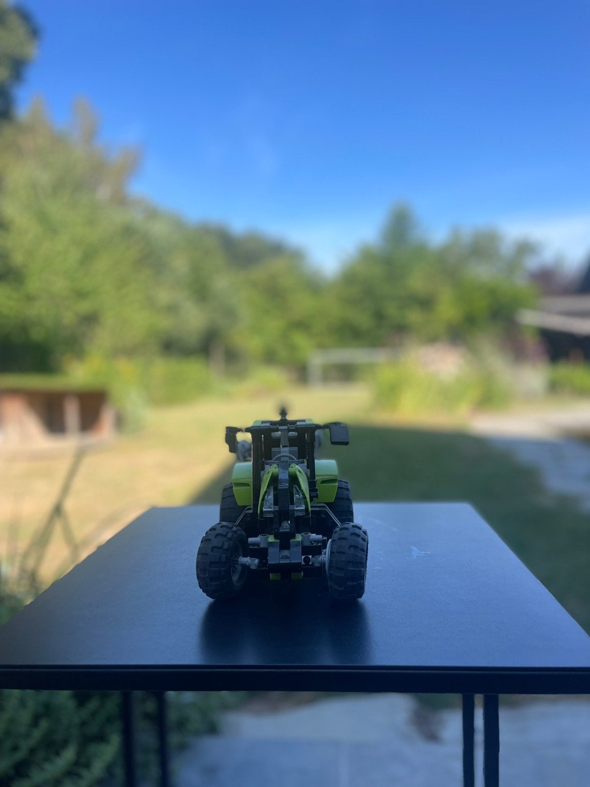 LEGO Technic lot — oranje quad, groene racer & rood voertuig, Enlèvement ou Envoi, Lego, Comme neuf, Technic