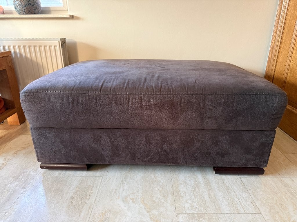 Pouf marron foncé, 100 à 125 cm, Enlèvement, Utilisé, 50 à 75 cm