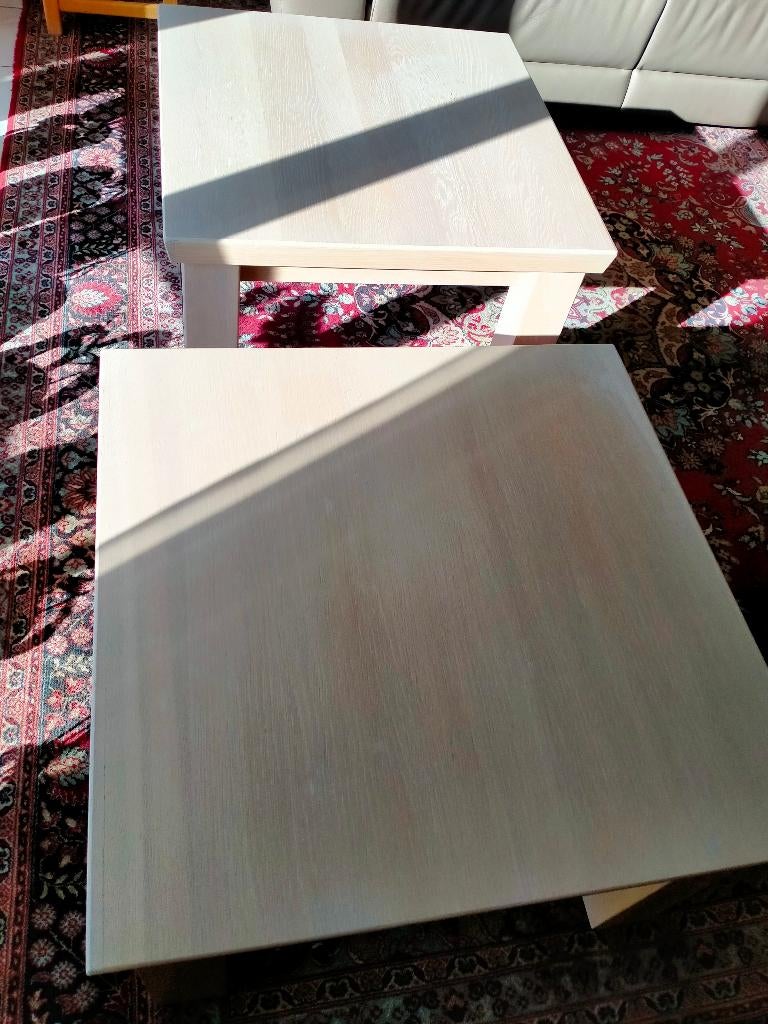 Vierkante salontafel(s), Huis en Inrichting, Ophalen, 50 tot 100 cm, Vierkant, 50 tot 100 cm