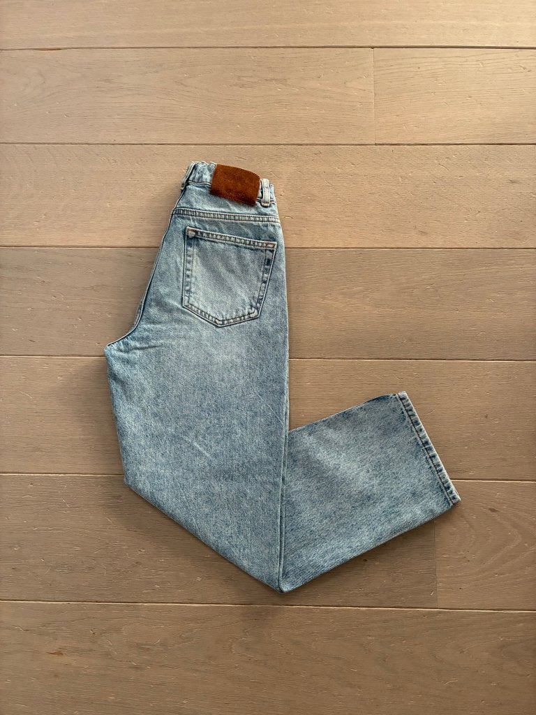 Blauwe Jeans broek van Grunt (maat 26), Broek, Ophalen of Verzenden, Zo goed als nieuw, Grunt