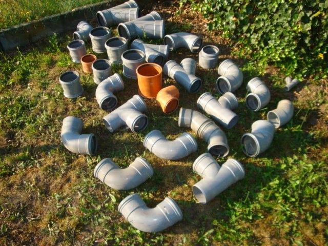 PVC hulpstukken - sanitaire hulpstukken, Ophalen of Verzenden, Nieuw, PVC