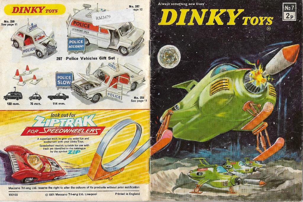 Digitale DINKY TOYS catalogus Nr 7 uit 1971, Boeken, Catalogussen en Folders, Verzenden, Nieuw, Catalogus