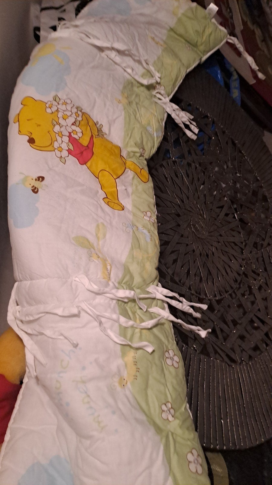 demi tour de lit, Kinderen en Baby's, Ophalen of Verzenden, Meerkleurig, Jongetje of Meisje, Bedomrander