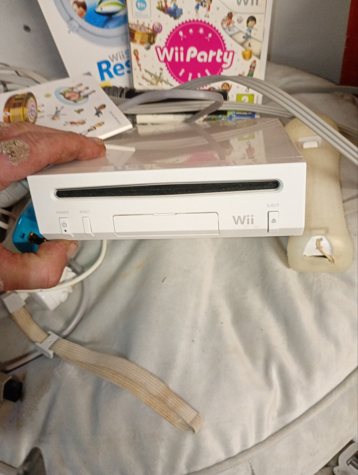 Wii met games, Ophalen, Refurbished, Met 3 controllers of meer, Met games