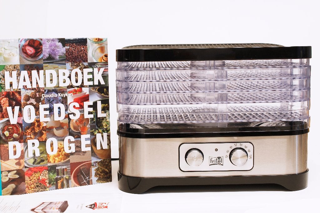 Voedseldroger + handboek Voedsel drogen, Ophalen, Overige typen, Kunststof, Zo goed als nieuw