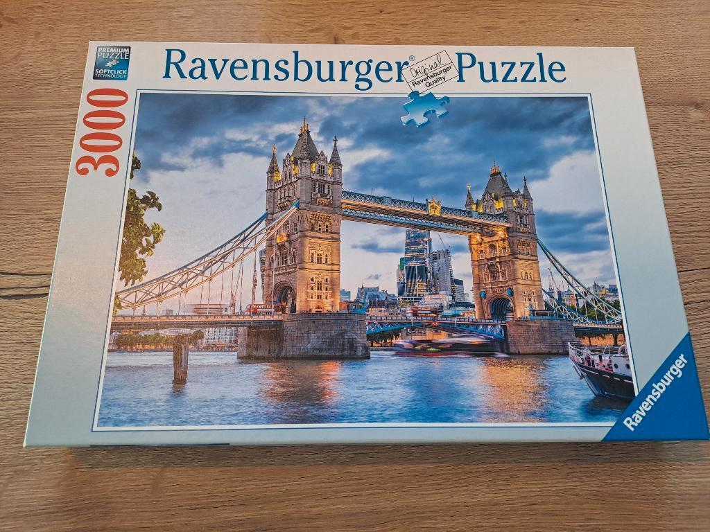 Puzzel 3000 stukjes, Hobby en Vrije tijd, Denksport en Puzzels, Ophalen, Meer dan 1500 stukjes, Zo goed als nieuw, Legpuzzel