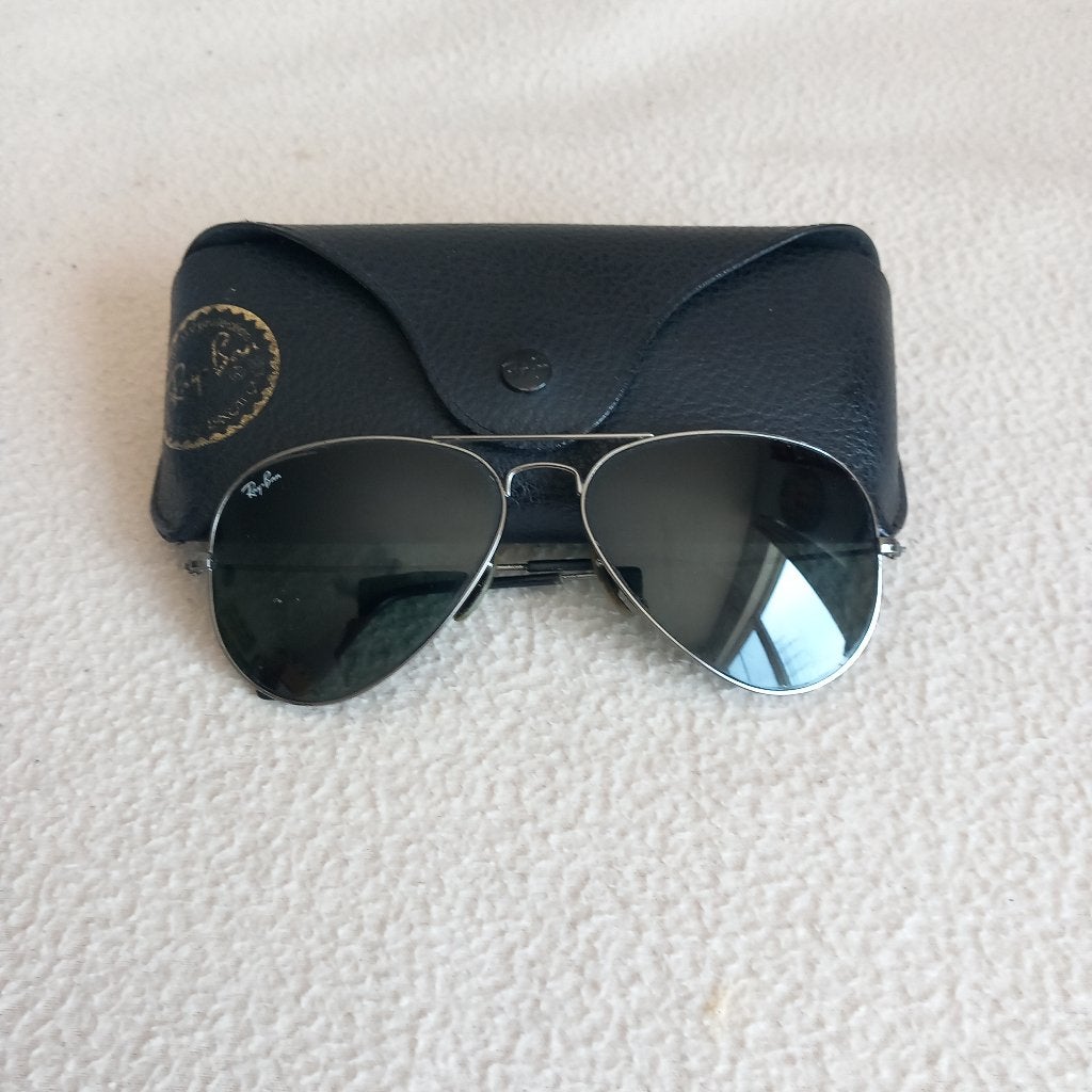 Ray-Ban Aviator zonnebril, Ophalen of Verzenden, Gebruikt, Zonnebril, Ray-Ban