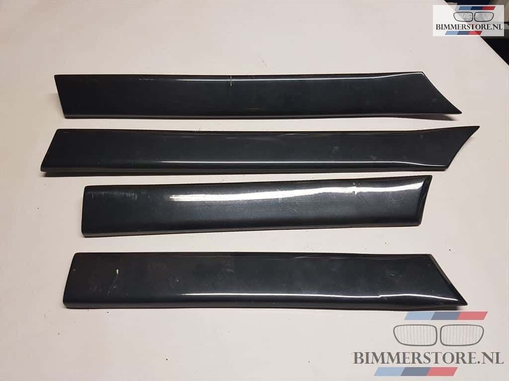 Zwarte deur spatbord lijsten BMW E36 coupe cabrio, Auto-onderdelen, Gebruikt, -, -, Ophalen of Verzenden