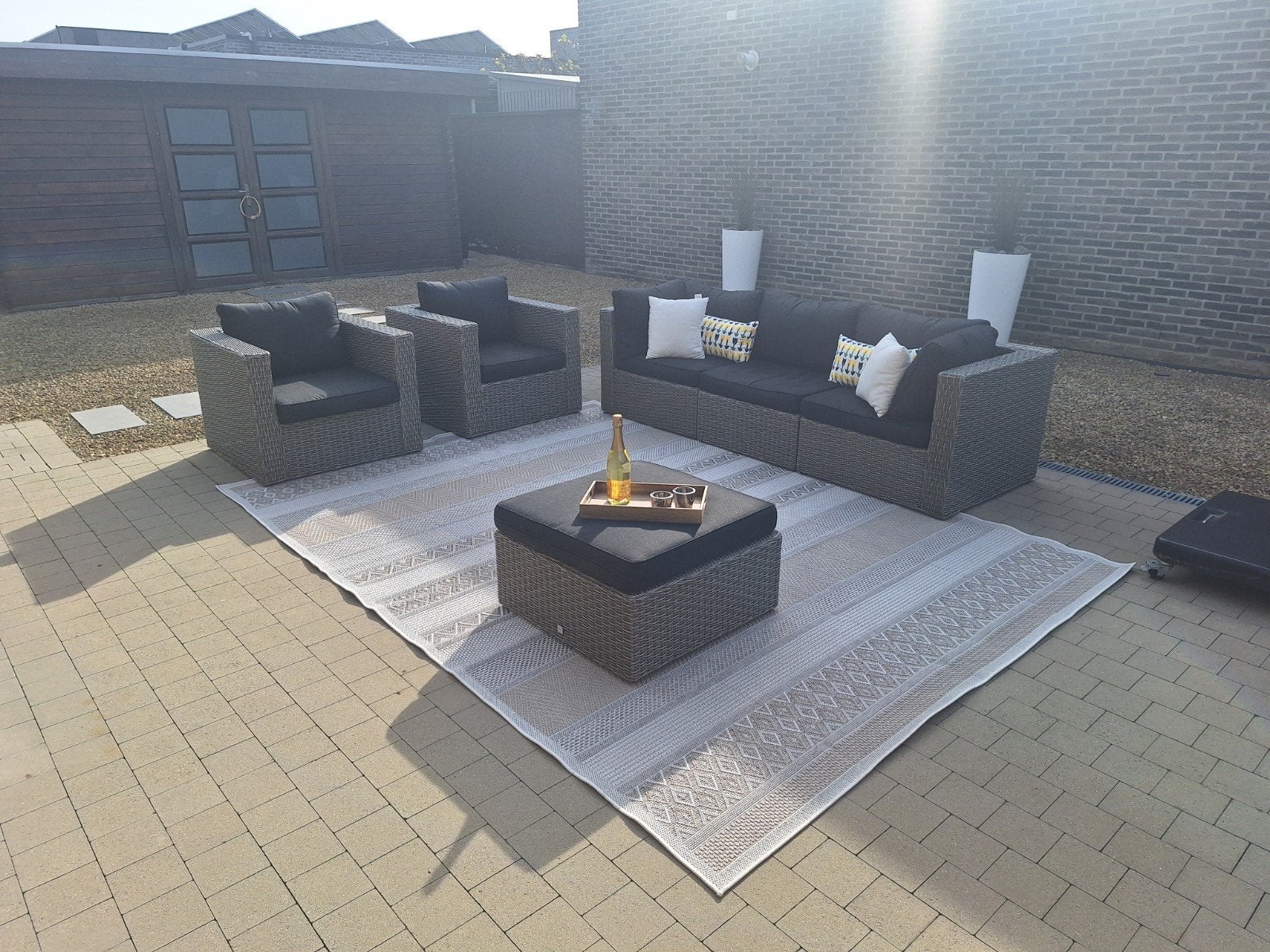 Lounge 3zit + 2x 1zit, Enlèvement, Sets de jardin