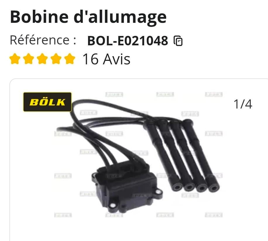 Bobine d'allumage, Enlèvement, Neuf