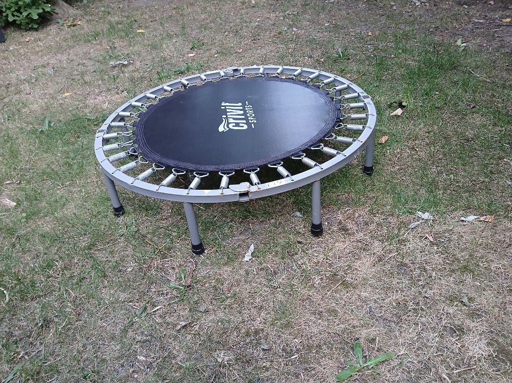 Kleine trampoline crivit sport., Kinderen en Baby's, Speelgoed | Buiten | Trampolines, Ophalen, Gebruikt
