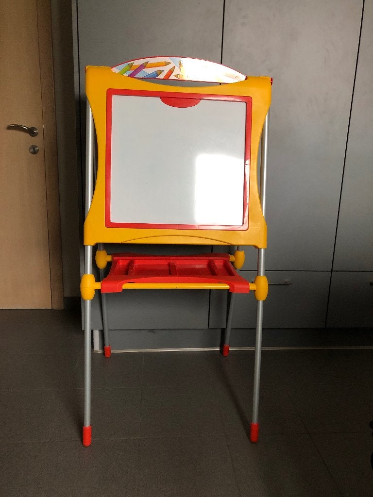 Dubbelzijdig schoolbord, Kinderen en Baby's, Speelgoed | Educatief en Creatief, Ophalen, Gebruikt, Ontdekken