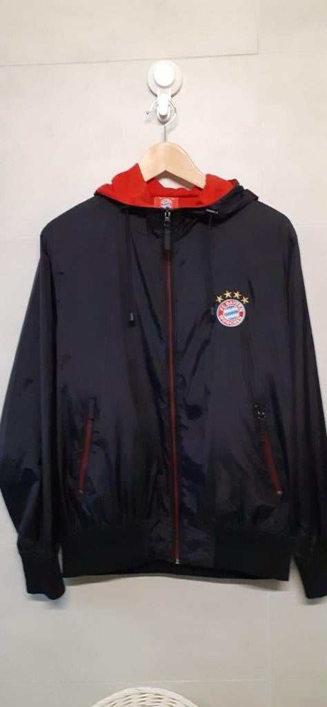 Zomerjas fc bayern münchen, Kleding | Heren, Jassen | Zomer, Zo goed als nieuw, Maat 46 (S) of kleiner, Zwart, Ophalen of Verzenden