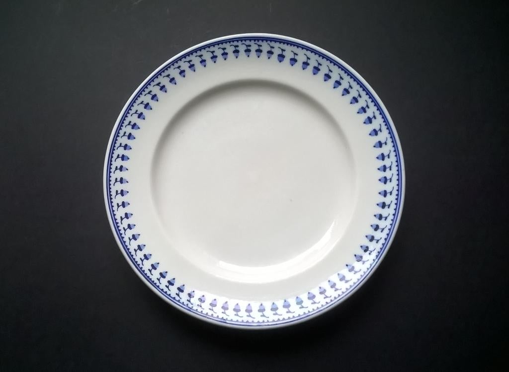 Assiette dessert porcelaine de Tournai, Enlèvement ou Envoi