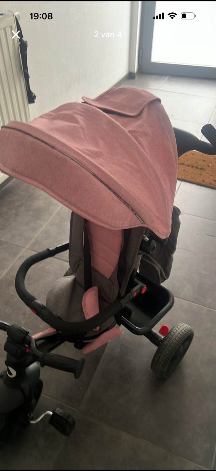 Baby fiets, Ophalen, Zo goed als nieuw