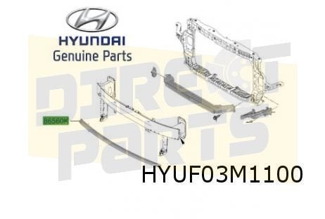 Hyundai i20 (11/20-) frontpaneel Origineel! 64101Q0000, Neuf, -, Hyundai, -
