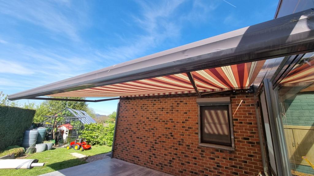 Tente solaire marquise electrique