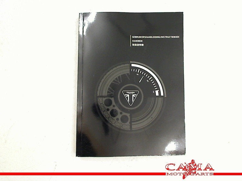 INSTRUKTIEBOEK Triumph Street Triple 765 RS 2017-2019, Motoren, Dhr. S. di Majo, Gebruikt, Info@cama-motorparts.nl, P.J. Troelstraweg 8 8
3144 CX  MAASSLUIS, NL