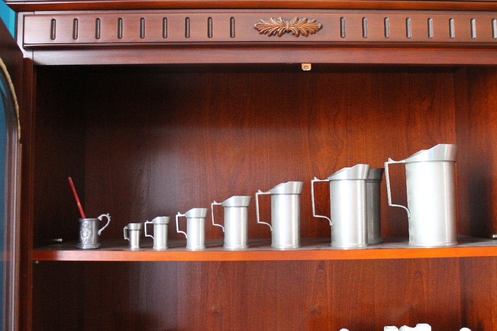 etagere et pot en etain, Antiquités & Art, Enlèvement