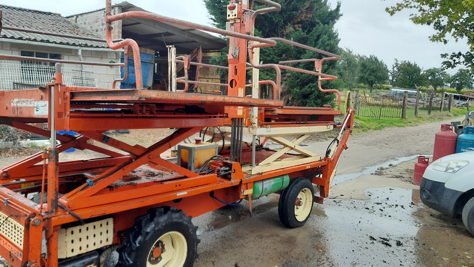 plukwagen Marchesi, Zakelijke goederen, Ophalen, Boomteelt, Oogstmachine