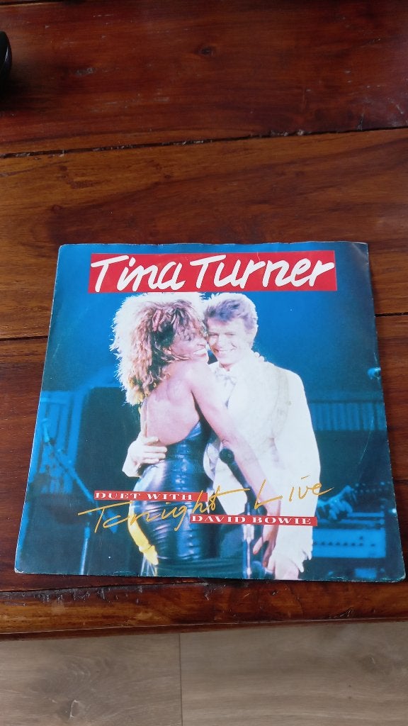 Vinyl (45t) tina Turner & David bowie "tonight live", Ophalen, Zo goed als nieuw, Pop