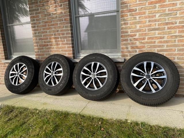 Alu velgen en banden voor camper Fiat : VERBETERING, Gebruikt, 16 inch, Band(en), Ophalen