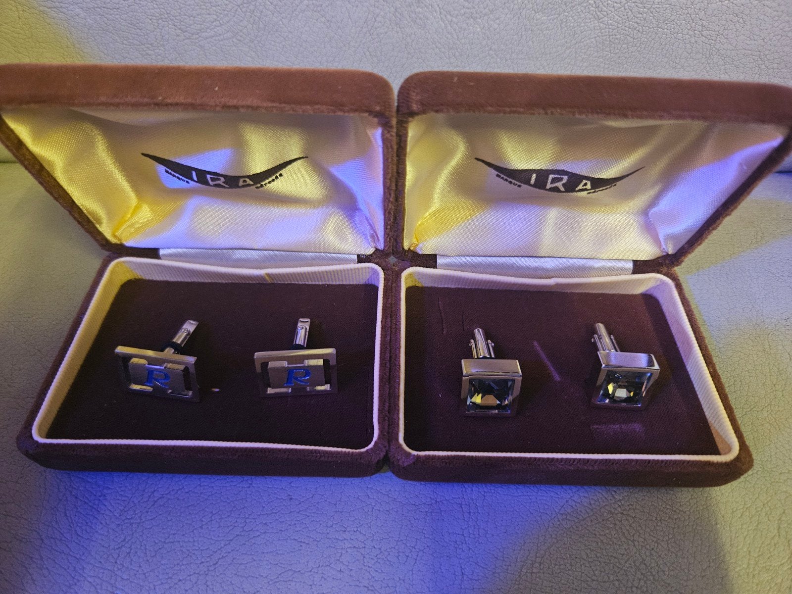 2 paar manchetknopen, Handtassen en Accessoires, Manchetknopen, Ophalen
