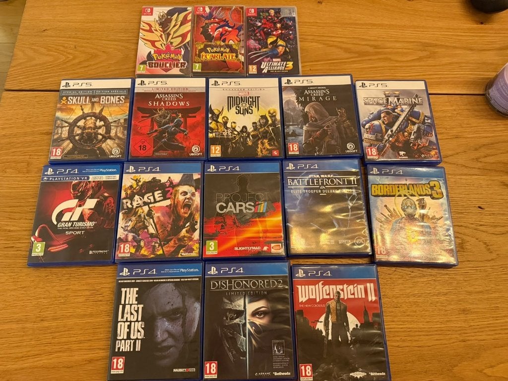 PS5/PS4/Switch games, Avontuur en Actie, Nieuw, Ophalen of Verzenden, 3 spelers of meer