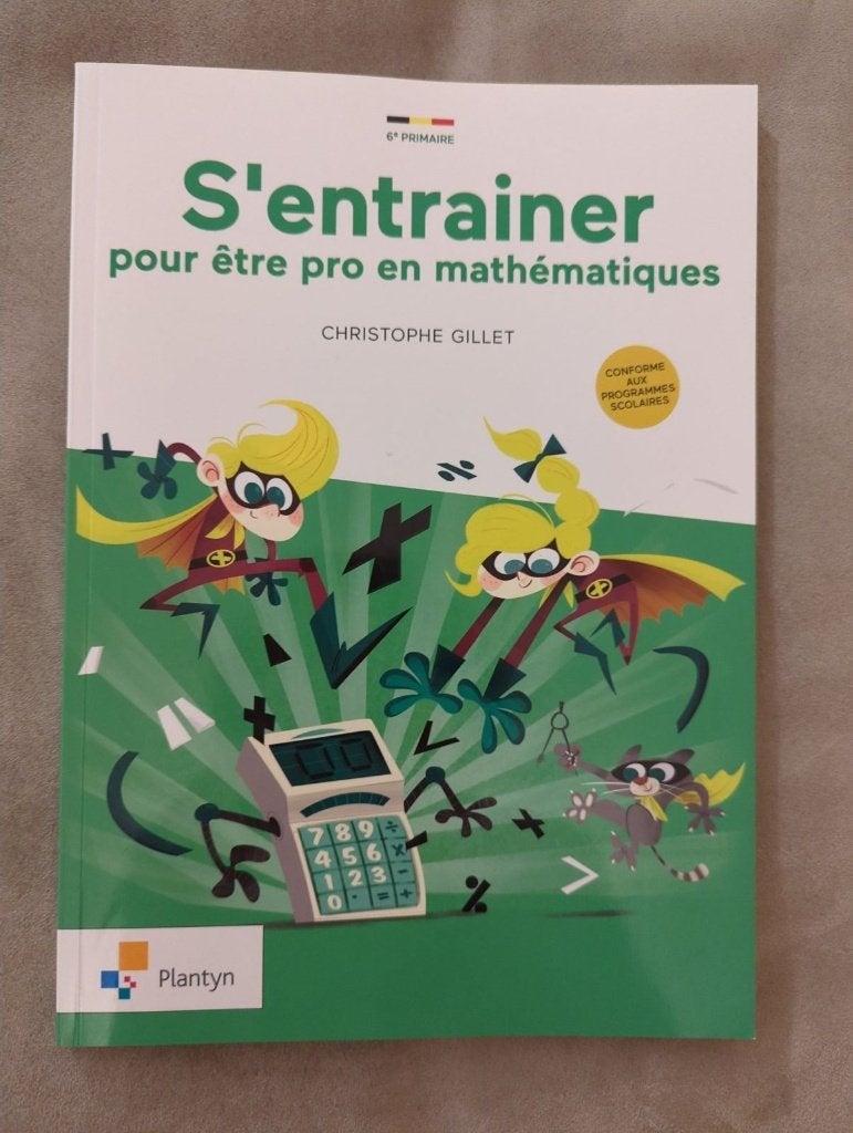S'entrainer pour être pro en mathématiques - 6e primaire, Livres, Enlèvement, Utilisé, Primaire, Mathématiques A