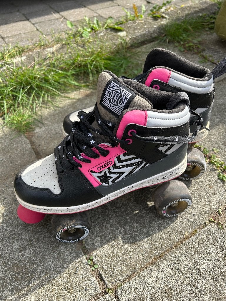 rolschaatsen oxelo, Ophalen, Zo goed als nieuw