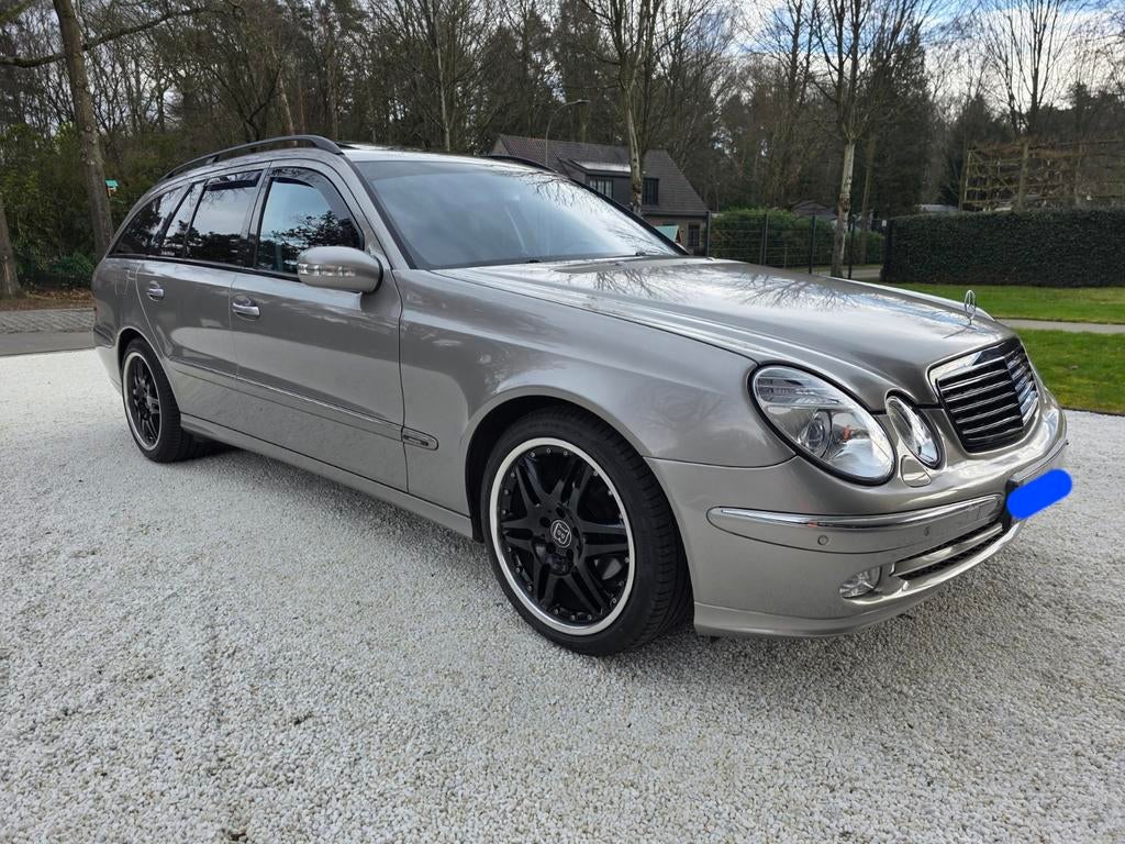Mercedes E-klasse W211 E270CDI Avantgarde, Auto's, Break, Particulier, Te koop, Open dak