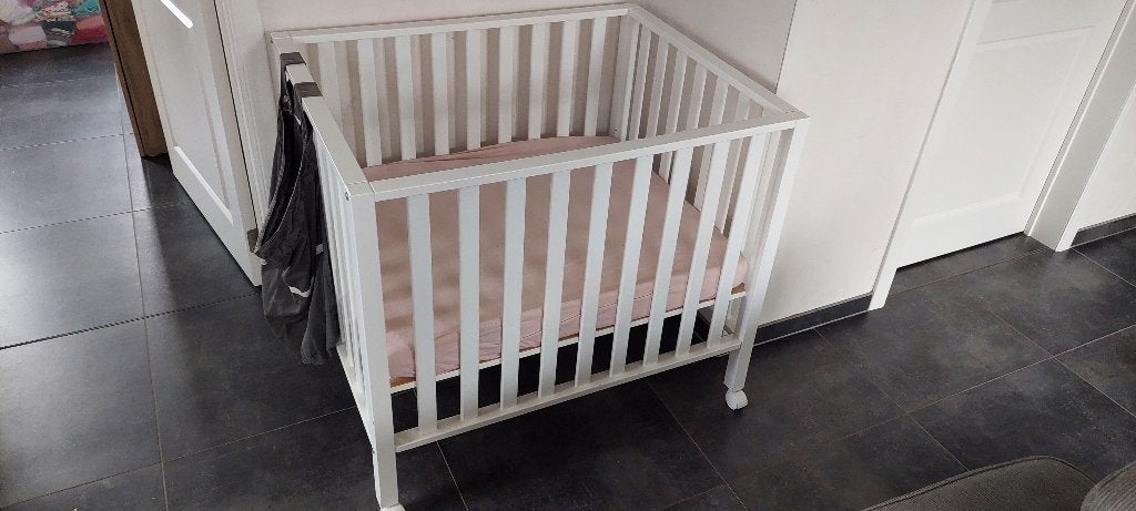 Babypark met toebehoren, Enlèvement, Utilisé, Rectangulaire, Réglable en hauteur
