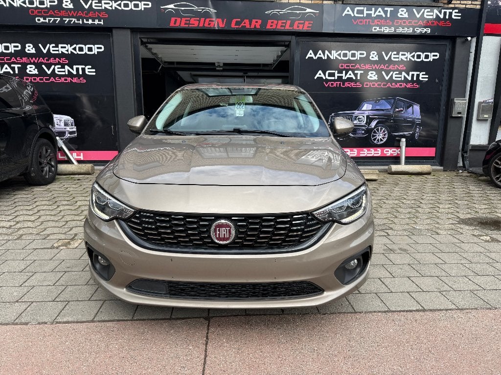 Fiat Tipo 1.4 Turbo 120 pk Lounge Alu 17 Navi Clim 1er, Autos, Fiat, Argent ou Gris, Achat, Euro 6, 5 portes