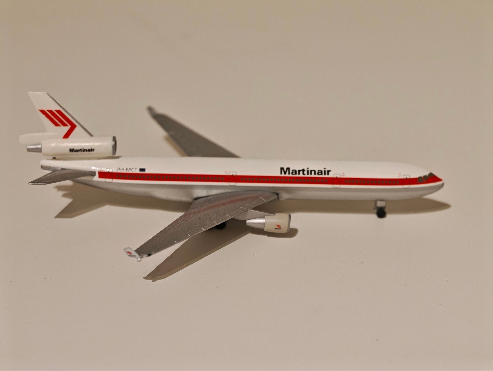 Martinair MD-11 1:500 (PH-MCT - Vintage) - Geen Inlay, Verzamelen, Ophalen of Verzenden, Gebruikt, Schaalmodel