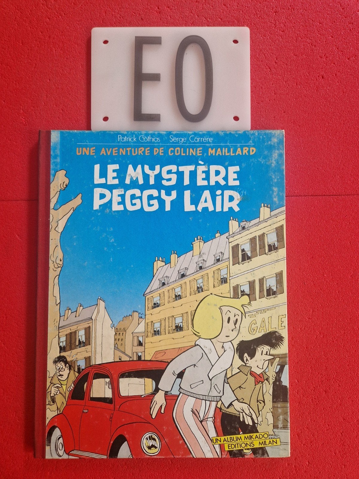 bd une aventure de coline maillard 2,EO, num et signé, Ophalen of Verzenden