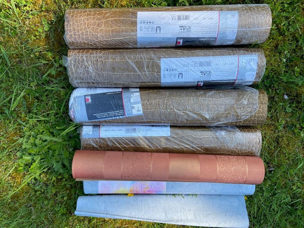 gratis rollen behangpapier, Enlèvement, 25 à 50 m², Brun