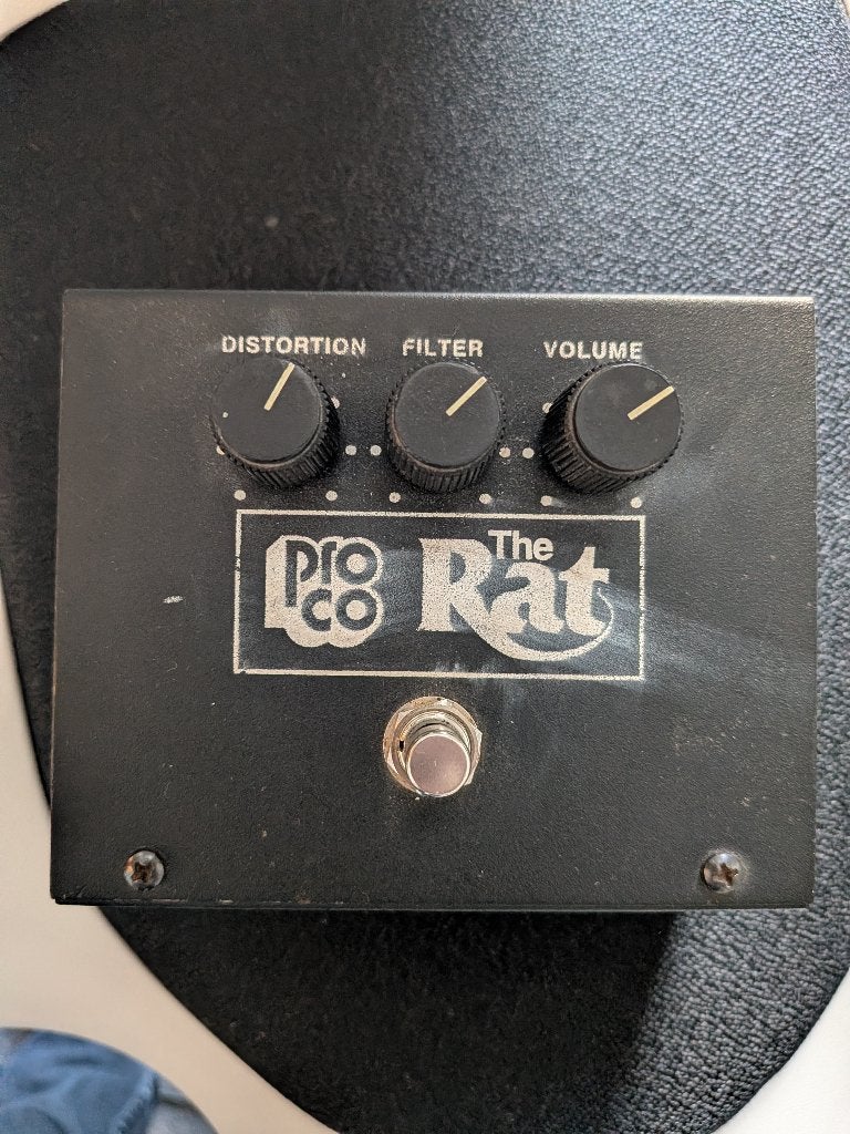 ProCo Rat Vintage 1991, Ophalen of Verzenden, Gebruikt, Distortion, Overdrive of Fuzz