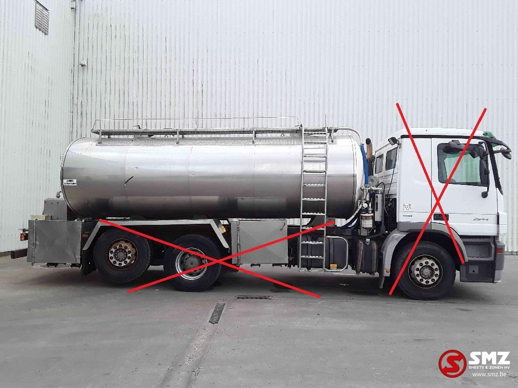 Occ Camion citerne structure INOX 15.000L, Utilisé, Autres marques, Autres pièces automobiles