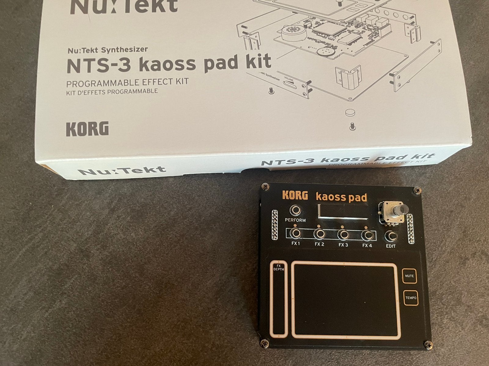 Korg Nu:Tekt NTS-3 Kaoss Pad, Ophalen of Verzenden, Zo goed als nieuw