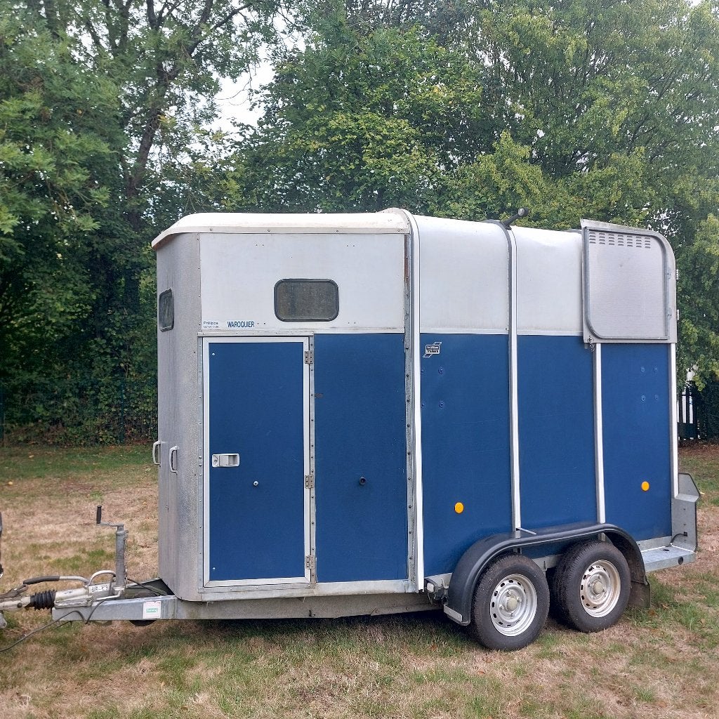 Van IForWilliams, Enlèvement, Utilisé, Aluminium, Remorque 2 chevaux