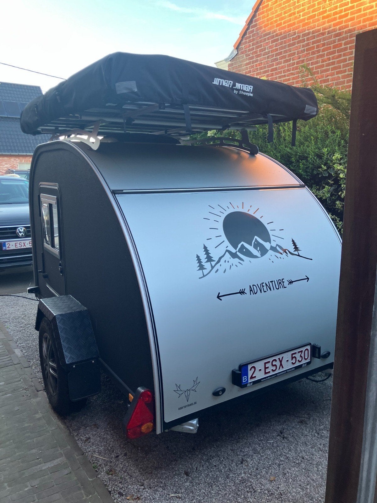 Teardrop Rebel model 2022 (zonder daktent), Particulier, Zonnepaneel