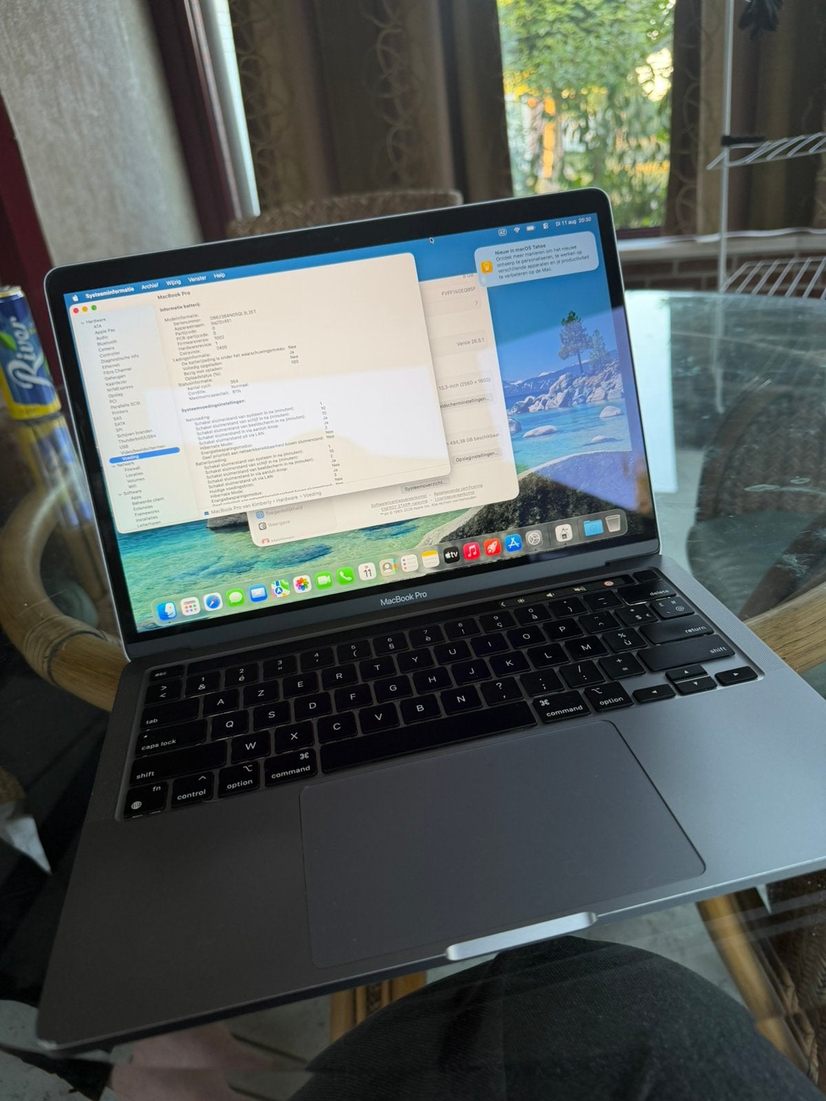 Macbook pro 2020 m1 touchbar, Informatique & Logiciels, Apple Macbooks, MacBook Pro, 256 GB, Enlèvement ou Envoi, Utilisé