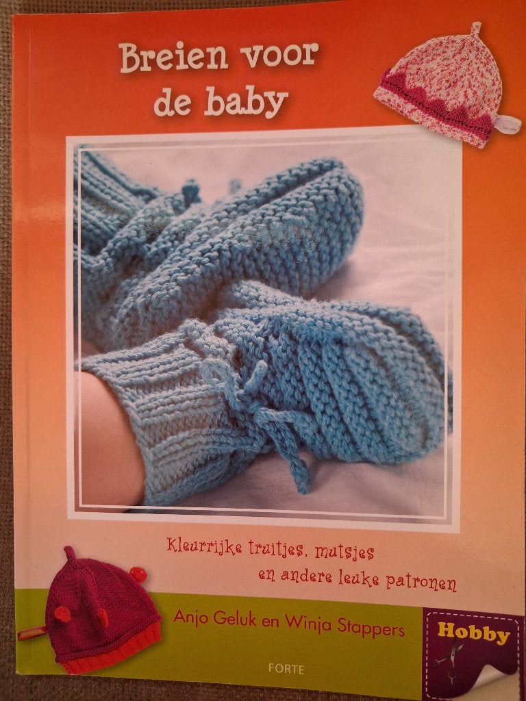 BREIEN VOOR DE BABY - ANJO GELUK en WINJA STAPPERS, Boeken, Hobby en Vrije tijd, Ophalen of Verzenden, Breien en Haken