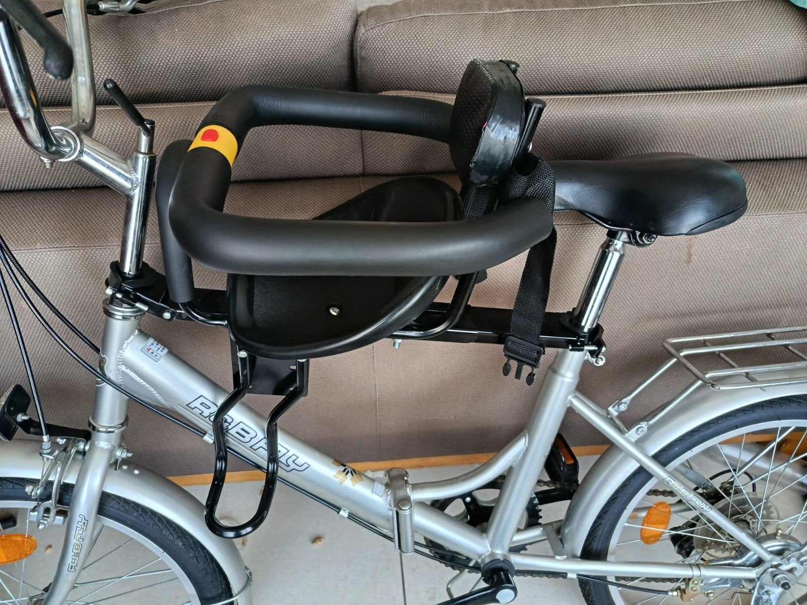 fietszitje voorop, Ophalen of Verzenden