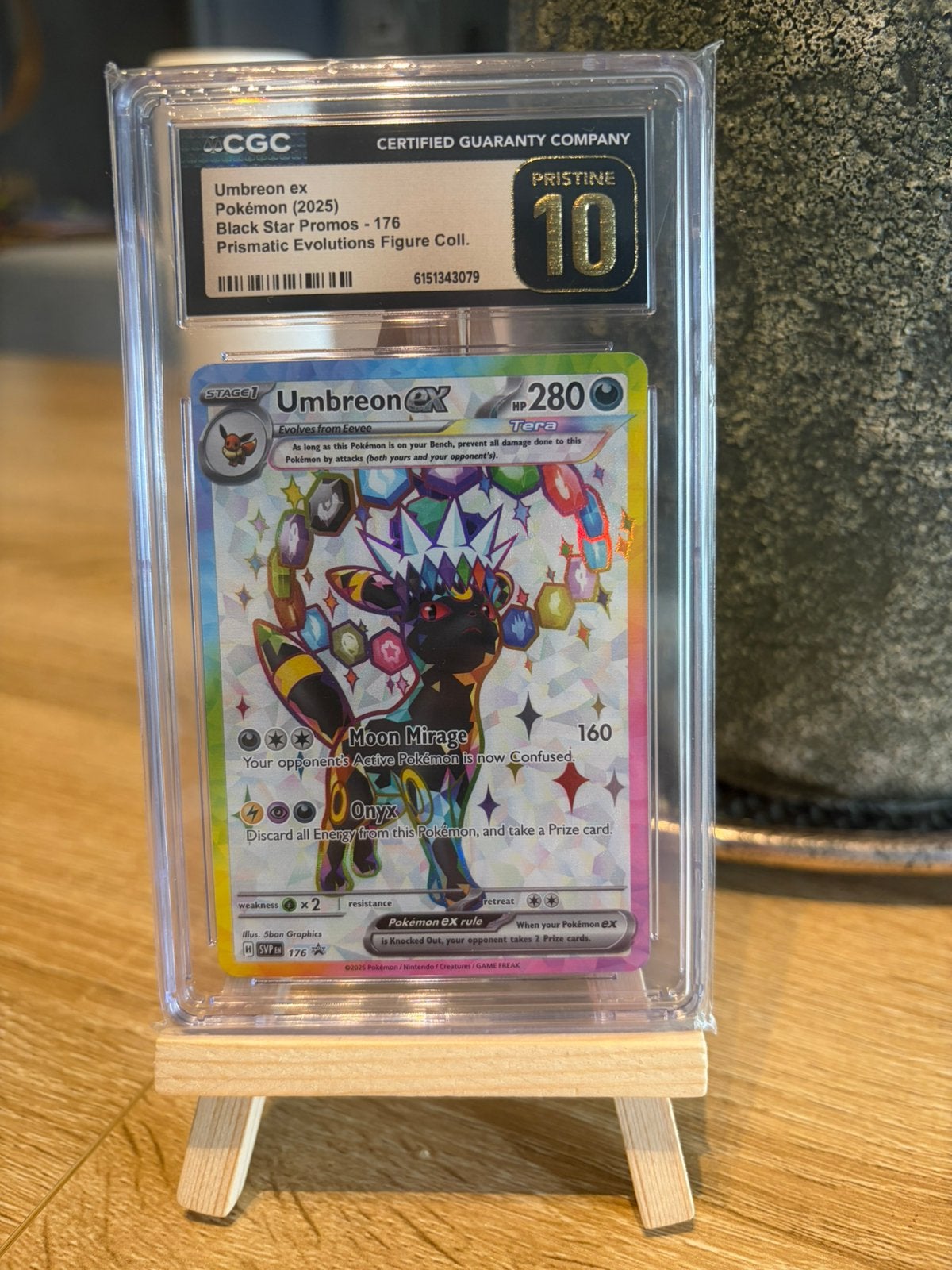 Umbreon ex #176, Ophalen of Verzenden, Zo goed als nieuw