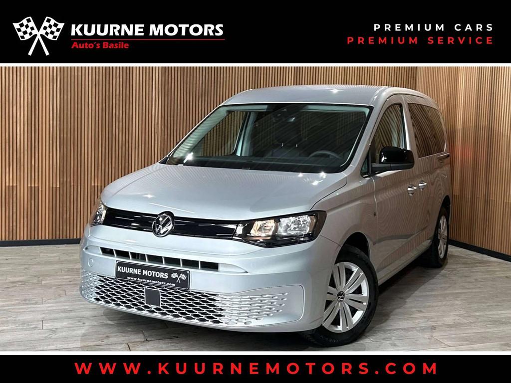 Volkswagen Caddy 1.5 TSI 5pl Leder/Pdc/Airco/Cruise/Carplay/, Auto's, Volkswagen, 4 cilinders, USB, Bedrijf, 5 deurs