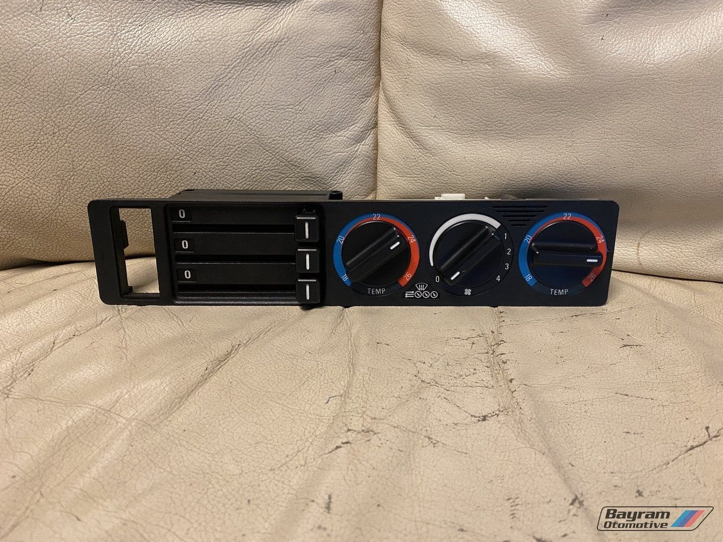 Bmw E34 kachel paneel bedieningspaneel 5-serie verwarming, Auto-onderdelen, Dashboard en Schakelaars, Gebruikt, -, -, Ophalen of Verzenden